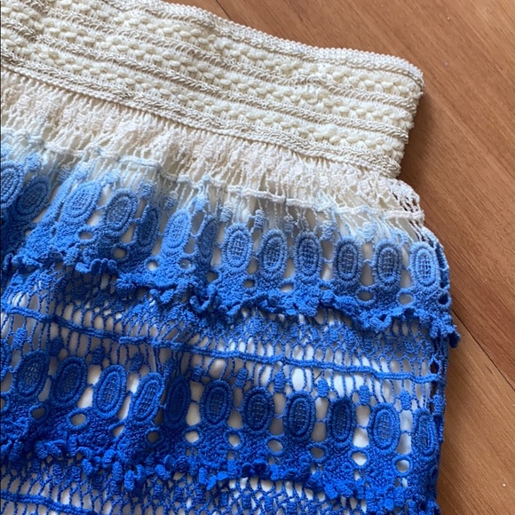 Ombré crochet mini skirt - Picture 6 of 9